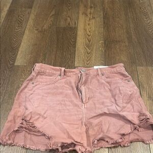 American Eagle Outfitters Pink Jean Shorts